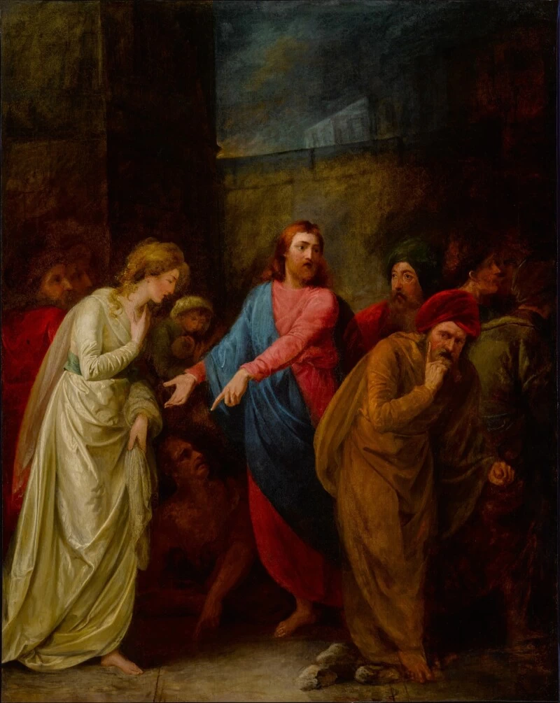 Cristo e la donna colta in adulterio